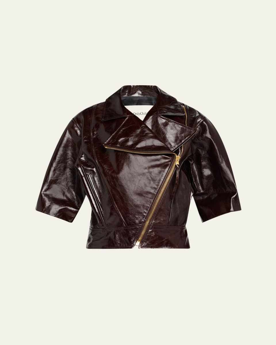 Toots Crinkle Leather Jacket